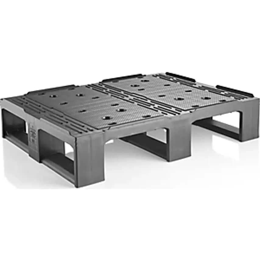 CRAEMER Plastic Half Pallet, Black- you get 10