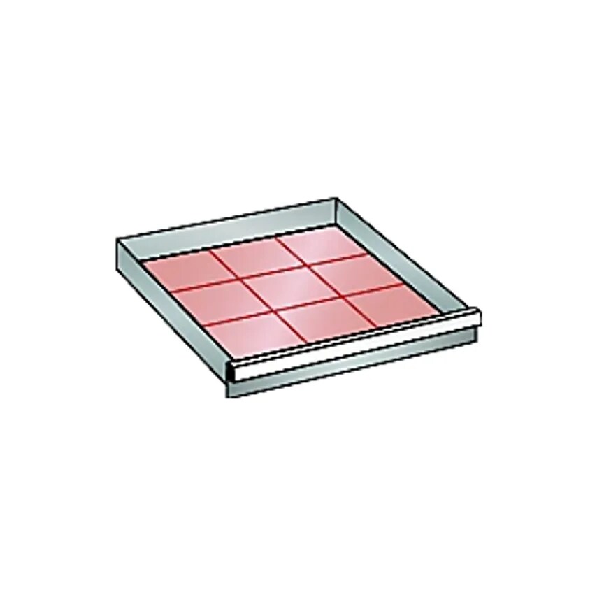 Lista Drawer, For Cupboard WxD 564 X 572mm, Max. Load 75 Kg, Front Height 100mm,