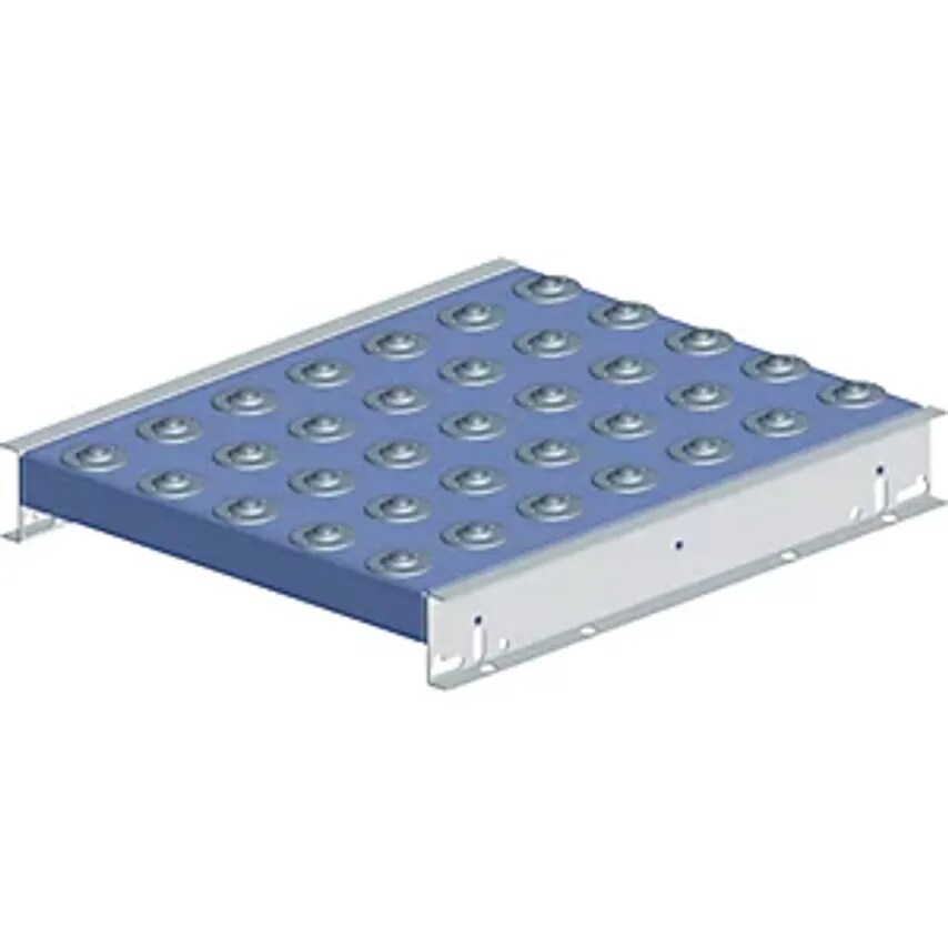 Ball Roller Table, Overall Height 70mm, Track Width 400mm, Length 500mm, Spacing 50mm