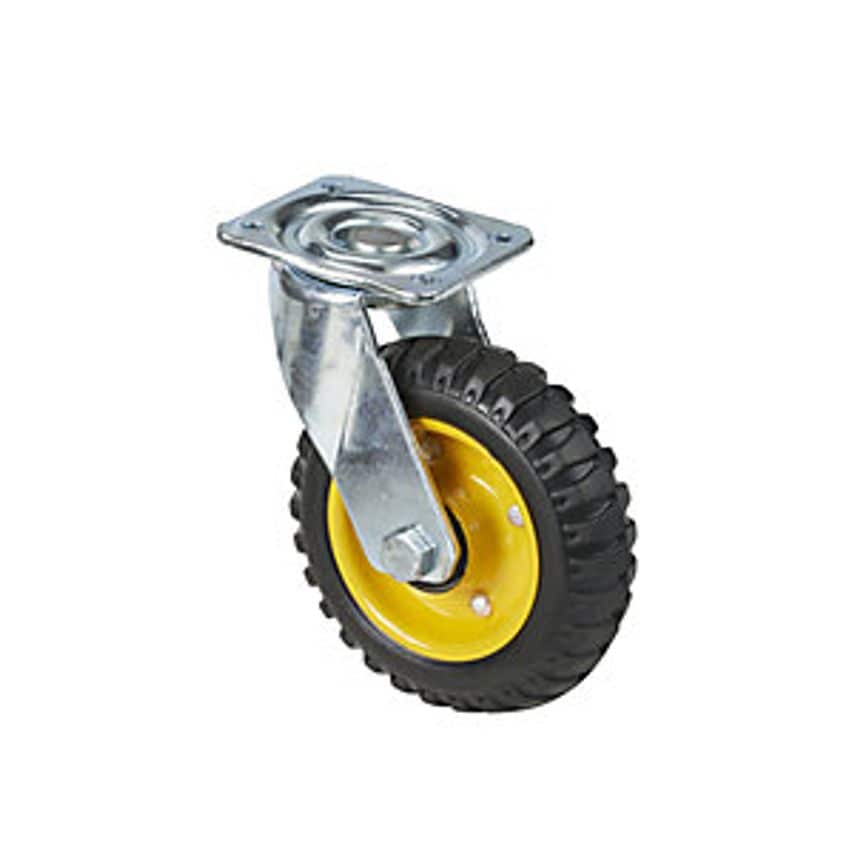 SIMON, EVERS & CO. GMBH Swivel Castor, Yellow, 160 X 50mm