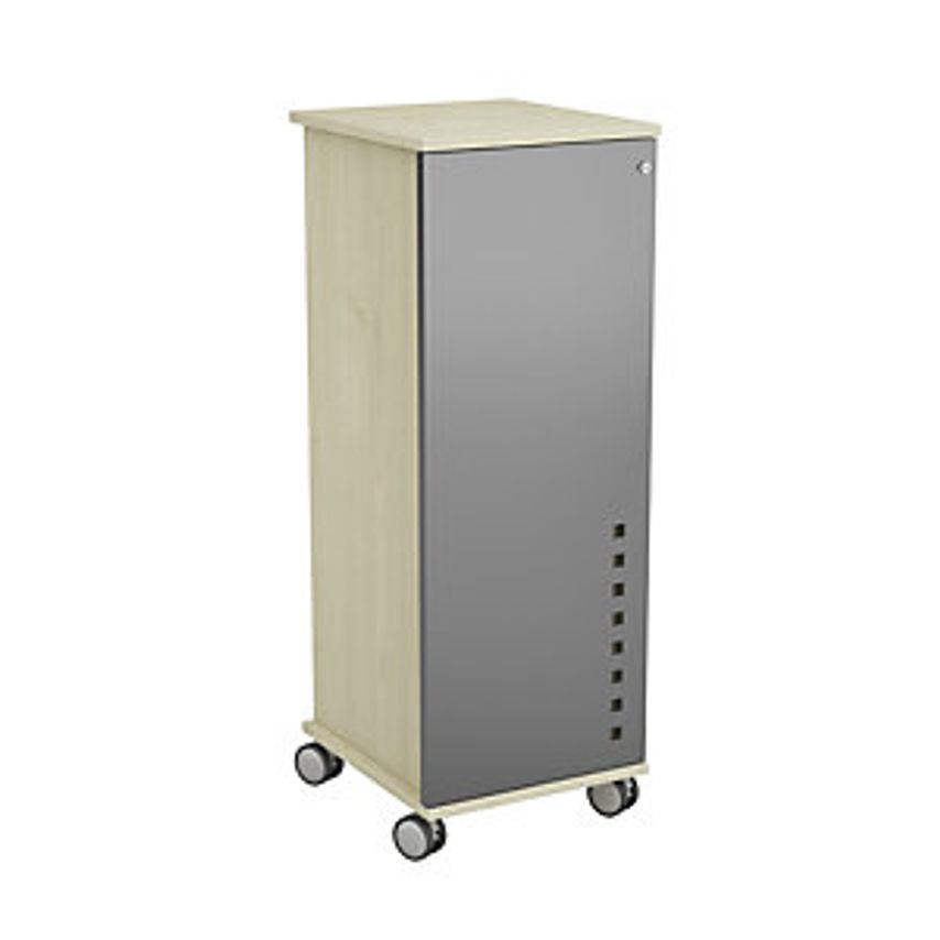 ROCADA Office And Media Caddy, With 2 Compartments, 2 Drawers, 1 Extendable Coun