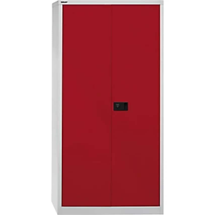 Bisley UNIVERSAL Double Door Cupboard - HxWxD 1950 X 914 X 400mm - 4 Zinc Plated