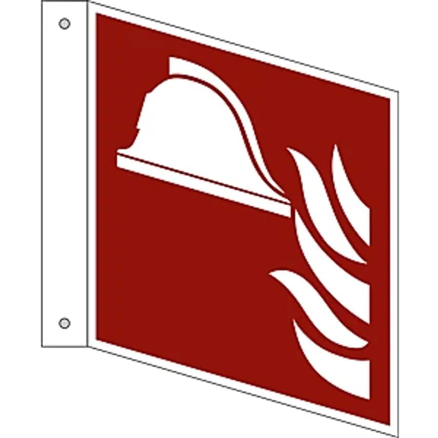 MARAHRENS Fire Protection Sign - Collection Of Fire Fighting Equipment - Plastic