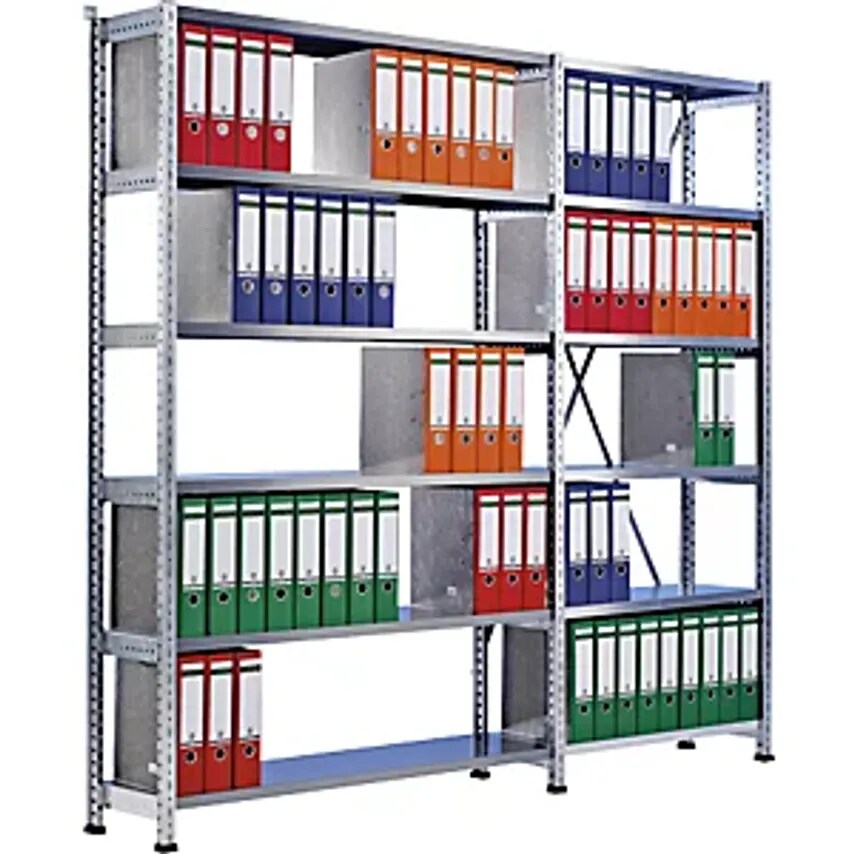 SCHOLZ Boltless Shelving Units For Files And Archives - Zinc Plated - Height 228