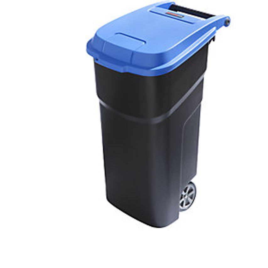 ROTHOPRO Polypropylene Waste Bin, Capacity 100 L, WxHxD 440 X 920 X 590mm, Mobil