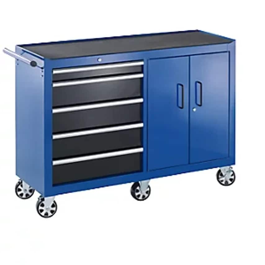 SIMON, EVERS & CO. GMBH Workshop Trolley, HxWxD 990 X 1324 X 458mm, 5 Drawers, 1