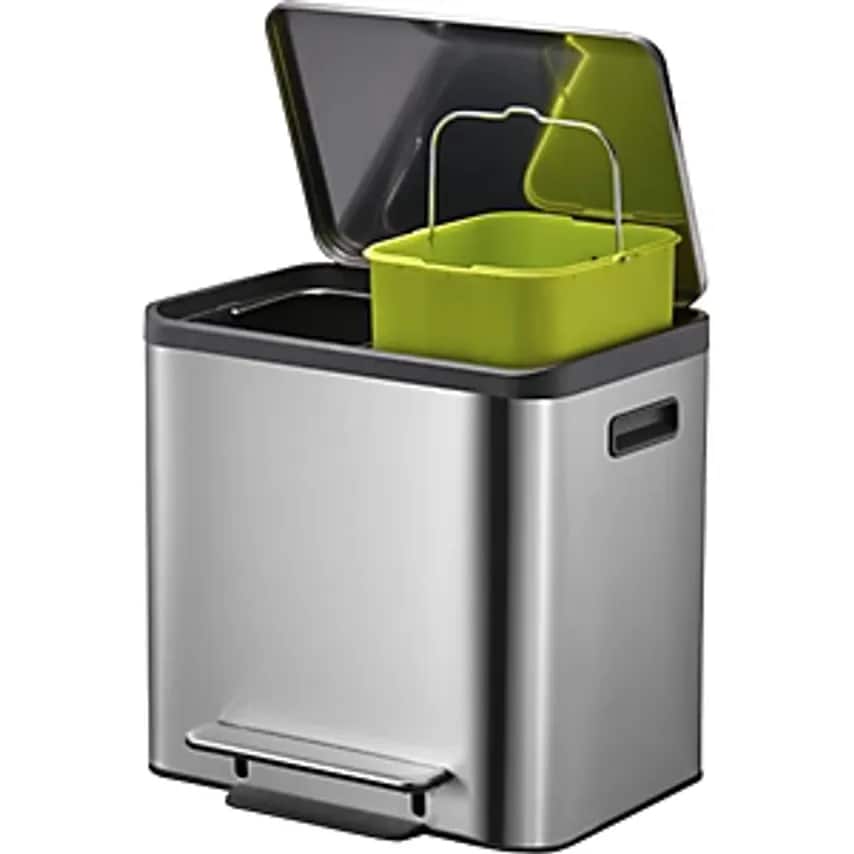 SIMON, EVERS & CO. GMBH Waste Collector With Pedal - Capacity 2 X 12 L