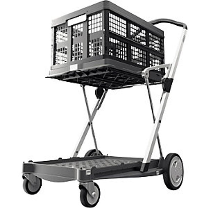 Rauschenberger Innovations | GMBH CLAX Folding Truck, With 46 L Folding Box, Gre