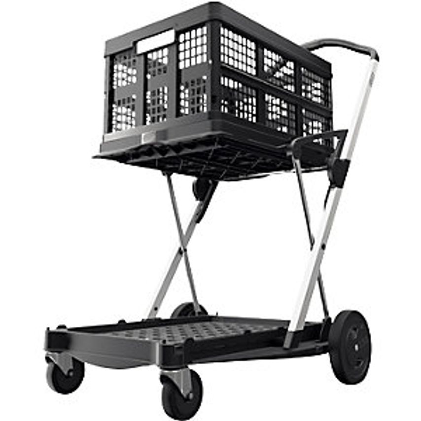 Rauschenberger Innovations | GMBH CLAX Folding Truck, With 46 L Folding Box, Bla