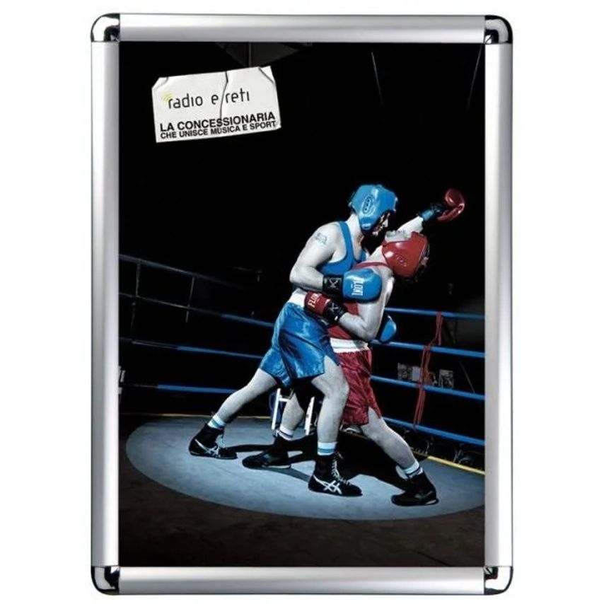 M&T A1 25mm Snap Frame. Silver