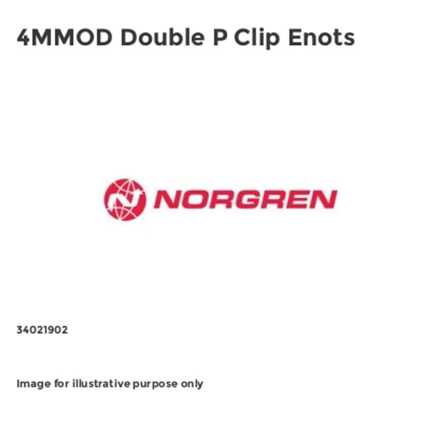 Norgren 4MMOD Double P Clip Enots