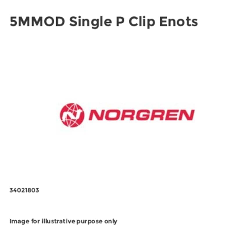 Norgren 5MMOD Single P Clip Enots