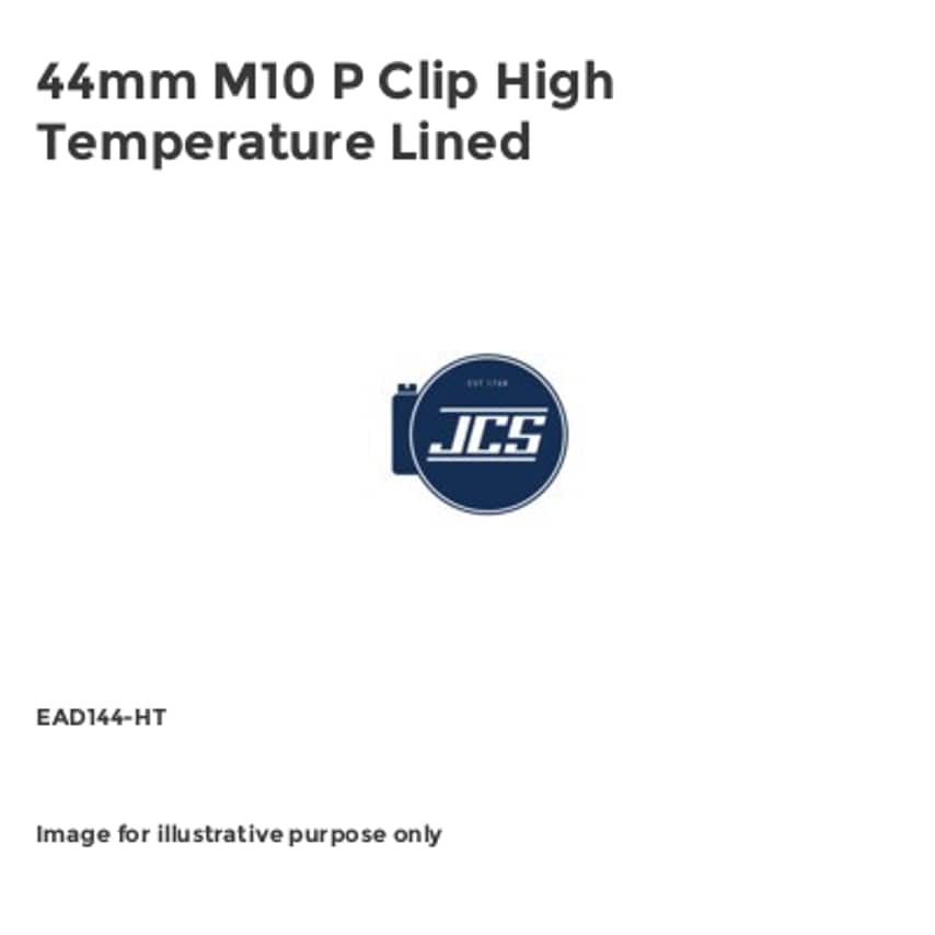 JCS 44mm M10 P Clip High Temperature Lined
