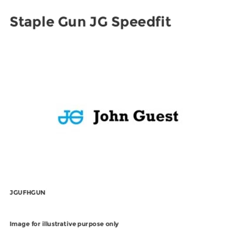 John Guest John Guest Staple Gun JG Speedfit
