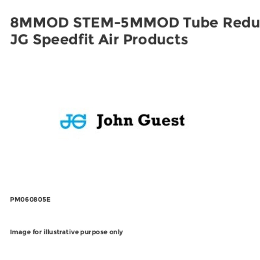 Stem Tube Reducers JG Speedfit Air Products