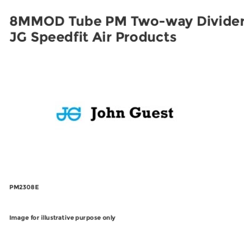 JG Speedfit Air Products Two-Way Dividers