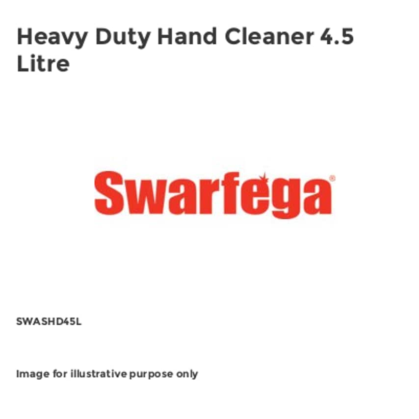 Swarfega Heavy Duty Hand Cleaner 4.5 Litre