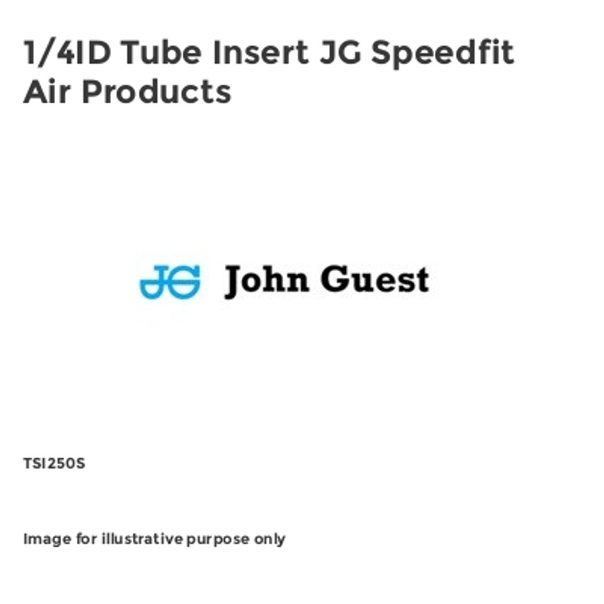 Tube Inserts - JG Speedfit Air Products