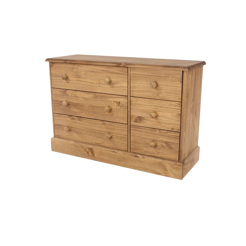 Country Living 3+3 Drawer Wide Chest