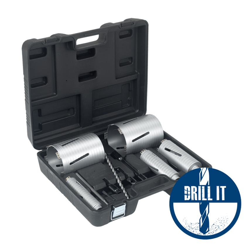 5 Piece Duro Plus Dpdc Dry Core Kit (42, 52, 65, 117 & 127mm)