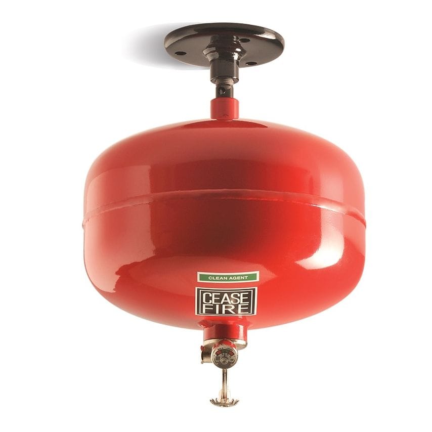 Ceasefire Automatic Fire Extinguisher (Ceiling Mounted) FK 5-1-12 10KG MS SP Red