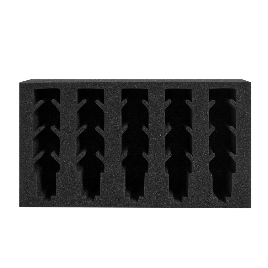 HMT Versadrive Stakit Small Insertfoam - 5 Spaces
