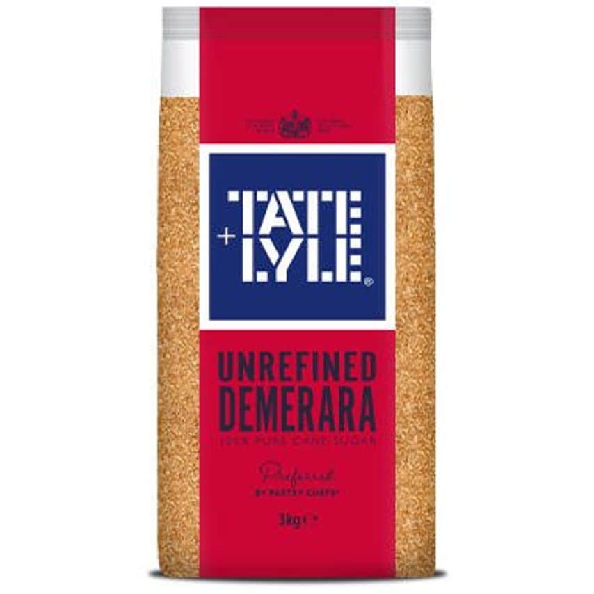 Tate And Lyle 3kg Brown Sugar Poly Bag - Pack (4)
