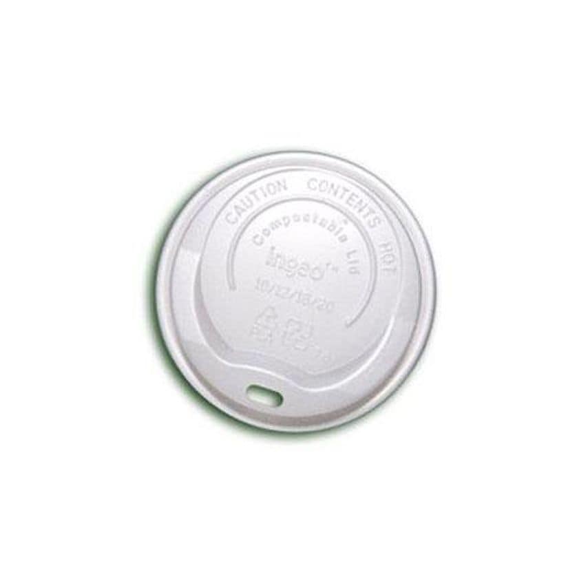 Belgravia Belgravia Bio 8oz Sip Through White Lids 50 - Pack (20)