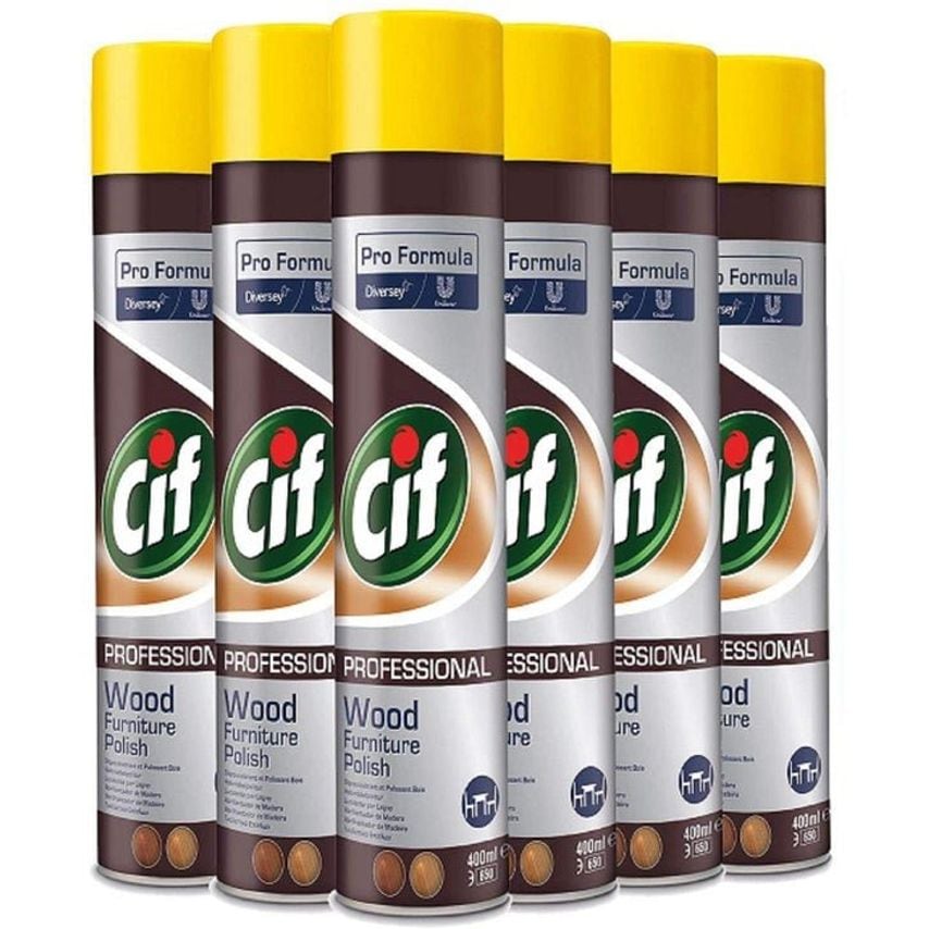 Cif Professional Multi-Surface Polish 400ml - Pack (6)