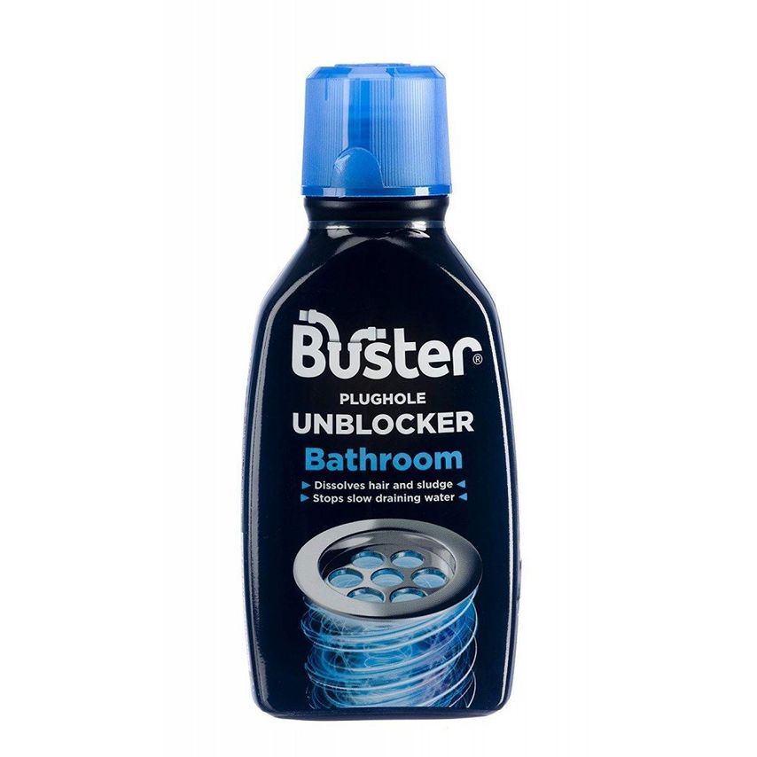 Buster Plughole Unblocker Bathroom 300ml - Pack (6)