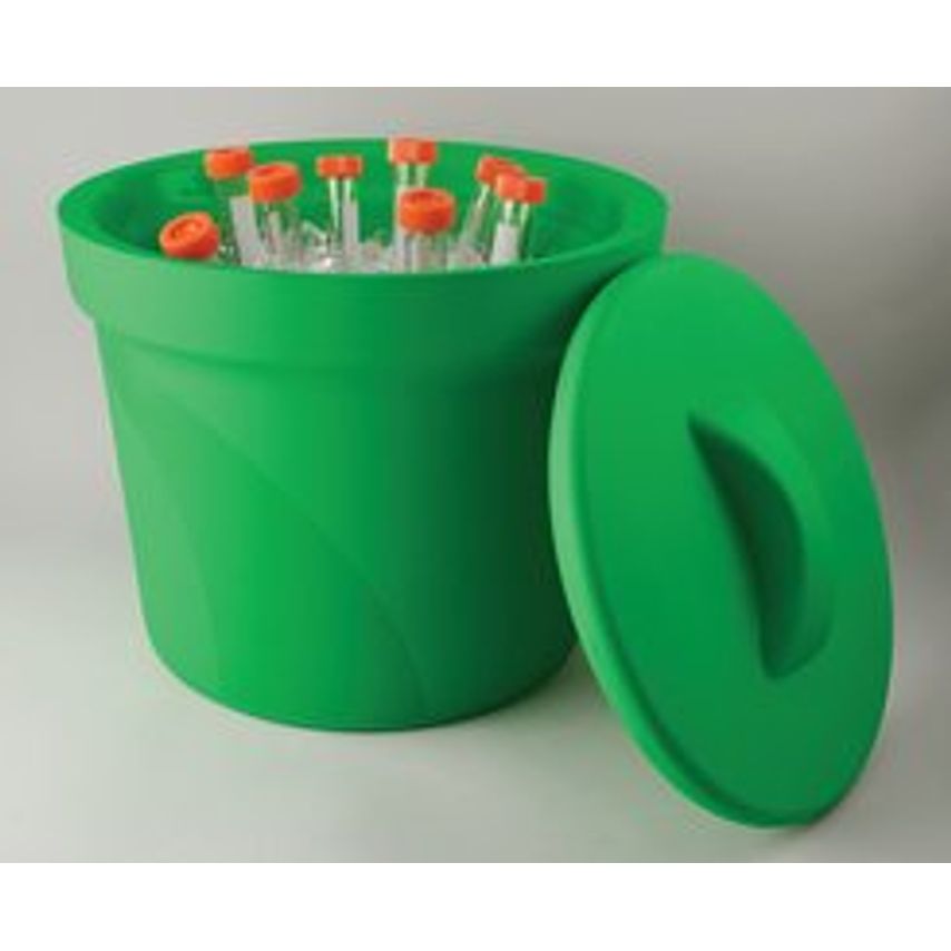 Magic Touch 2 Ice Bucket With Lidcapacity 4.0 L Green Pack of 1 EA