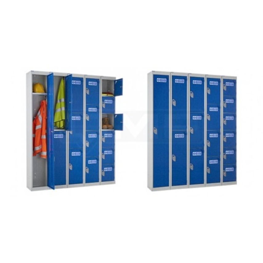 QMP PPE Lockers 1800x300x300mm 2 Tier