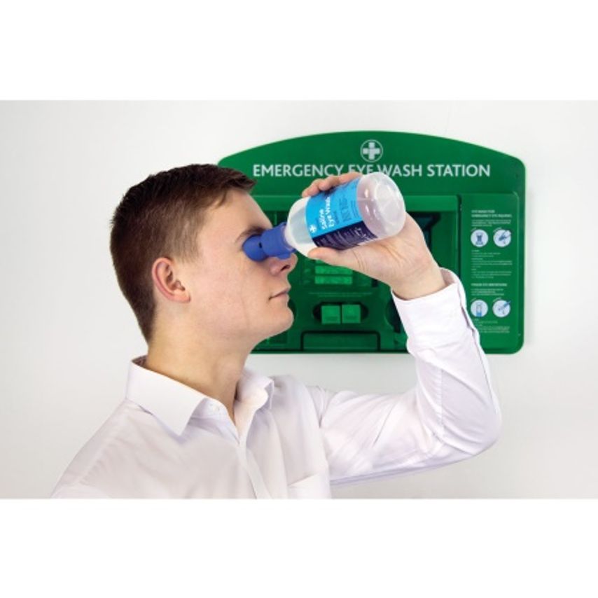 Reliwash Eyewash 500ml Sterile - Including Eyebath Cap