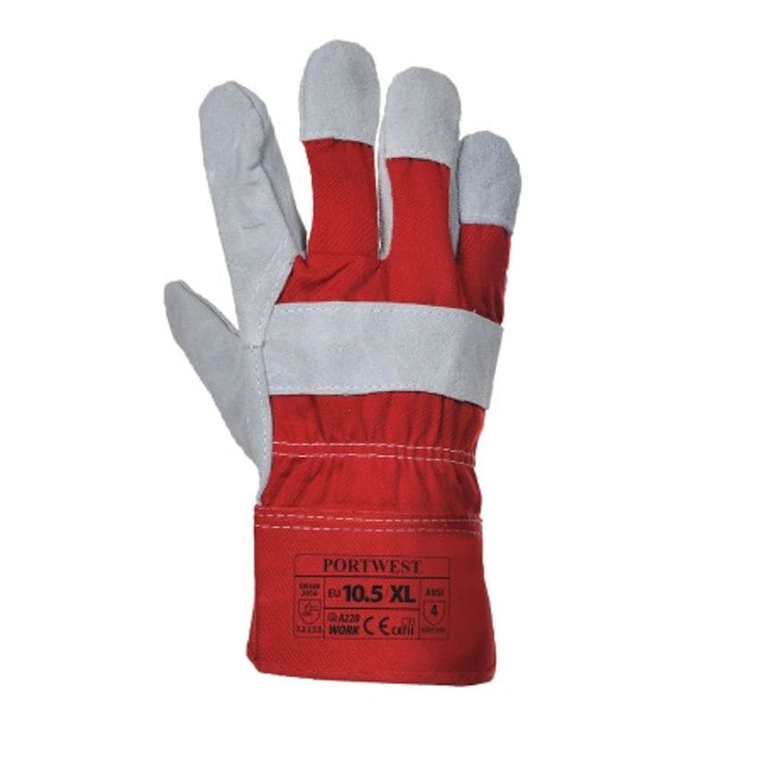 Portwest A220 Red Rigger Gloves - XL - Pack of 12