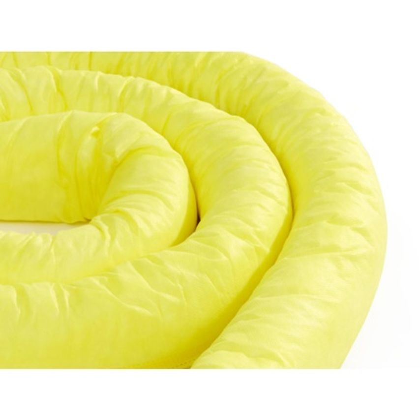 Chemical Absorbent Socks, Yellow