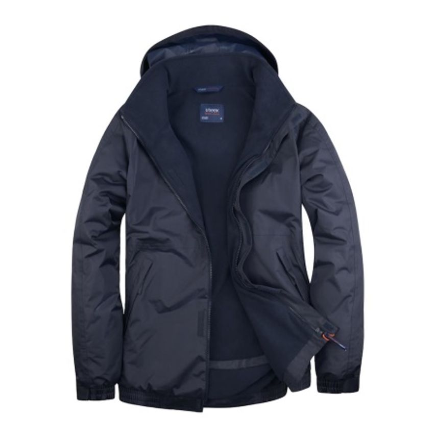 WORK IN STYLE Navy Premium Outdoor Waterproof Jacket FE Lined Size Xxlarge