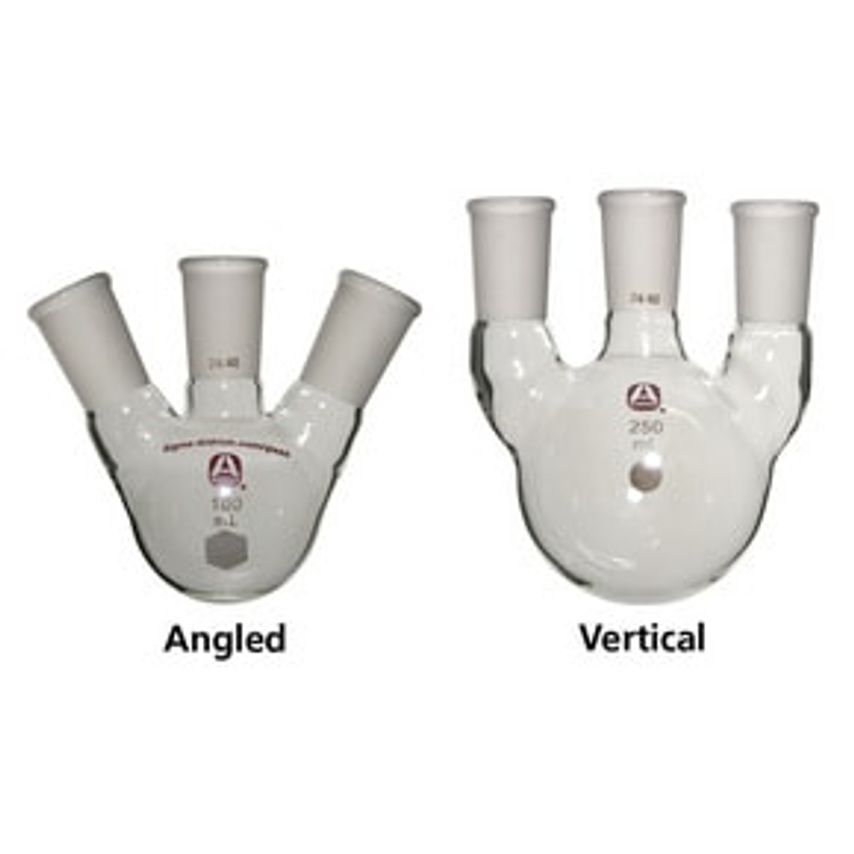 Sigma Aldrich Aldrich Round-Bottom Flask, 3-neck, Ang Z514608-1EA