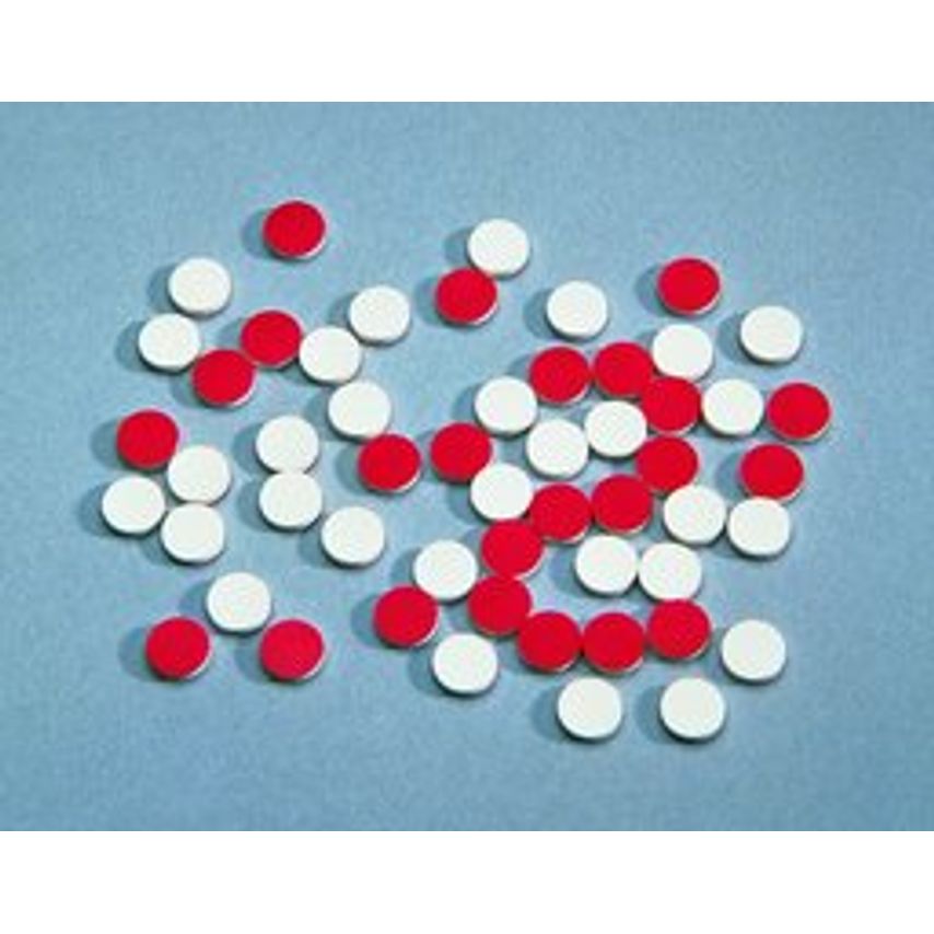 Supelco Septa, for Cap Size 8mm, Red Ptfe-Faced Silicon - Pack of 100