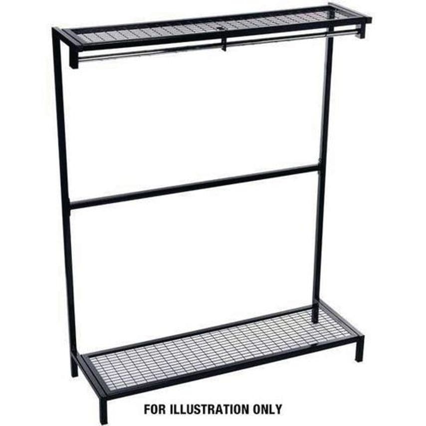 Slingsby Freestanding Garment Hanging Unit Black 900MM Wide x 480 Deep