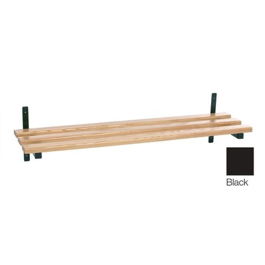 Slingsby Evolve Wood Shelf 1400mm In Black