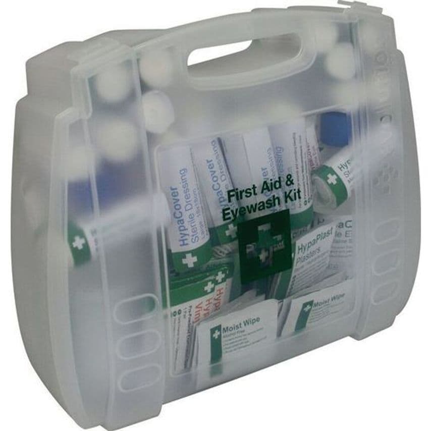 Slingsby HSE Compliant First Aid and Eye Wash Kit 1-10 Persons