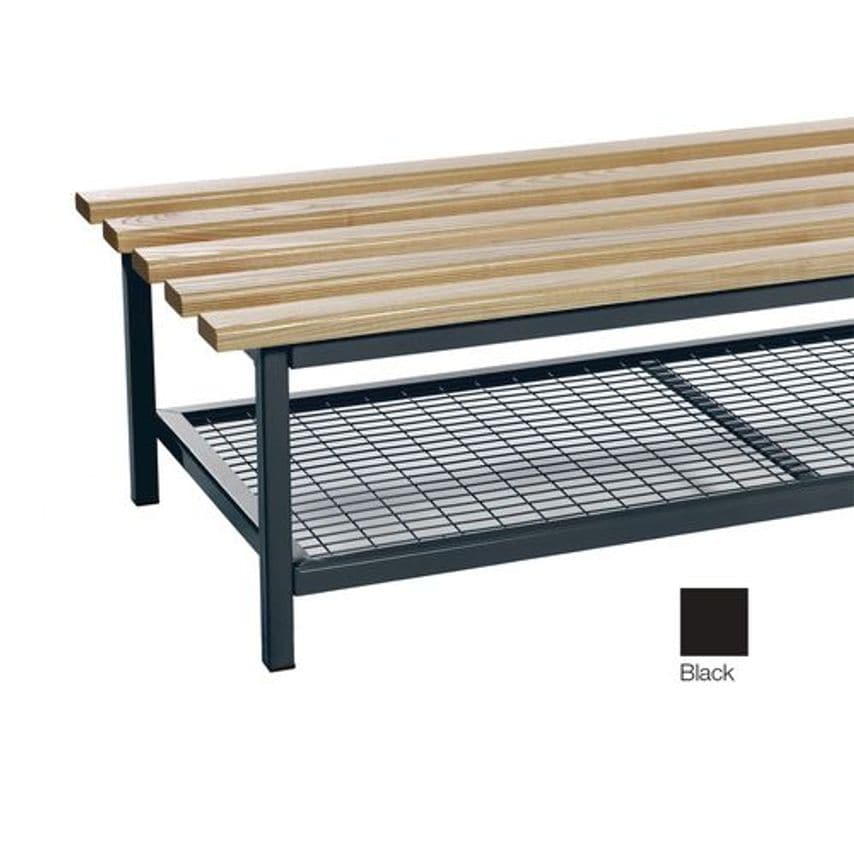 Slingsby Evolve Mezzo Deep Shoe Rack 1000 x 595Mm - Black