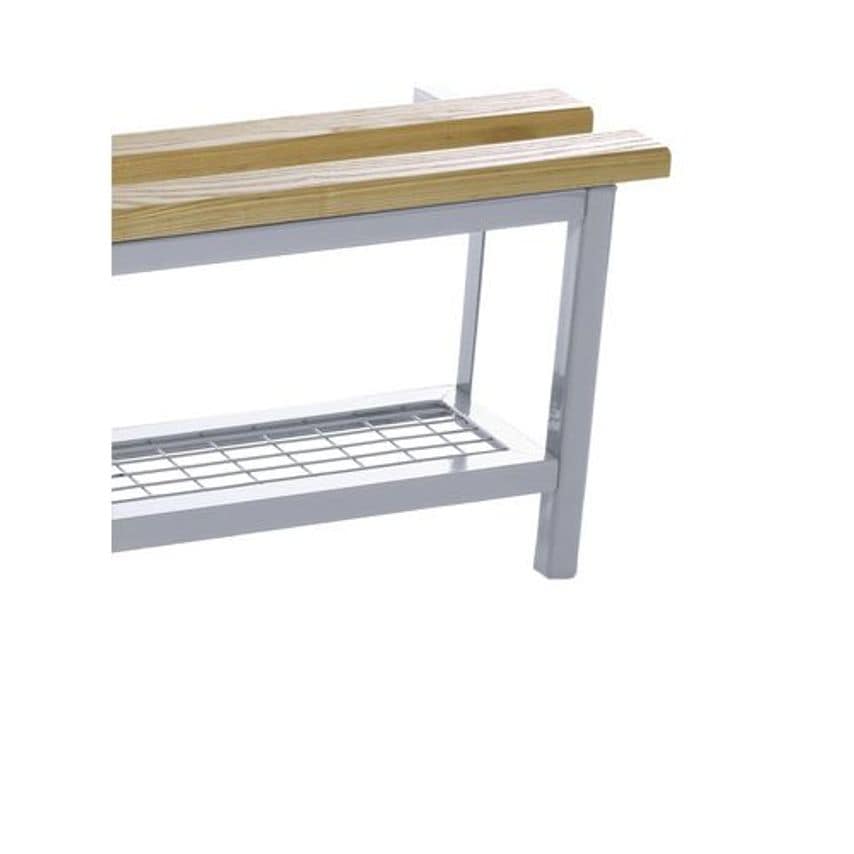 Slingsby Evolve Mono Shoe Rack 2000Mm - Silver