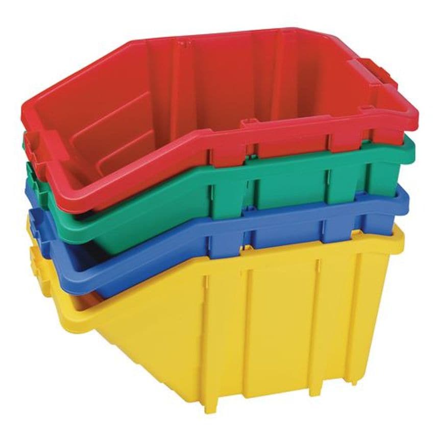 Slingsby Heavy Duty Storage Bin With Lid-Green