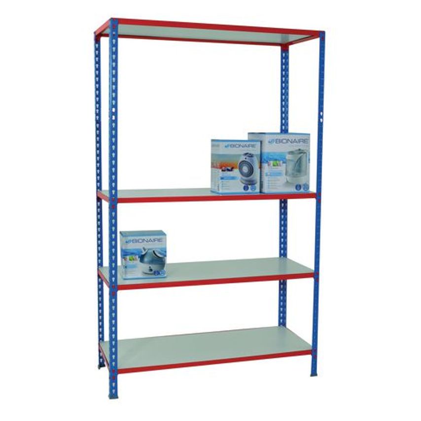 Slingsby Simonclick Painted/Chip Shelf Unit - Height mm 2000 Shelf Size 1200 x 3