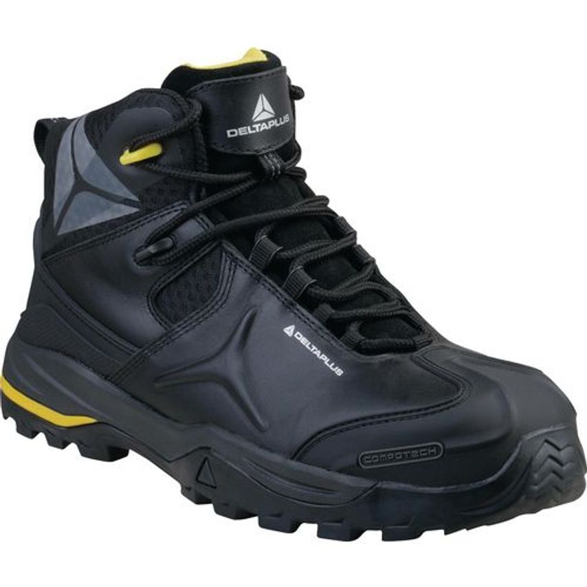 Slingsby Black Safety Hiker Boots - Size 7