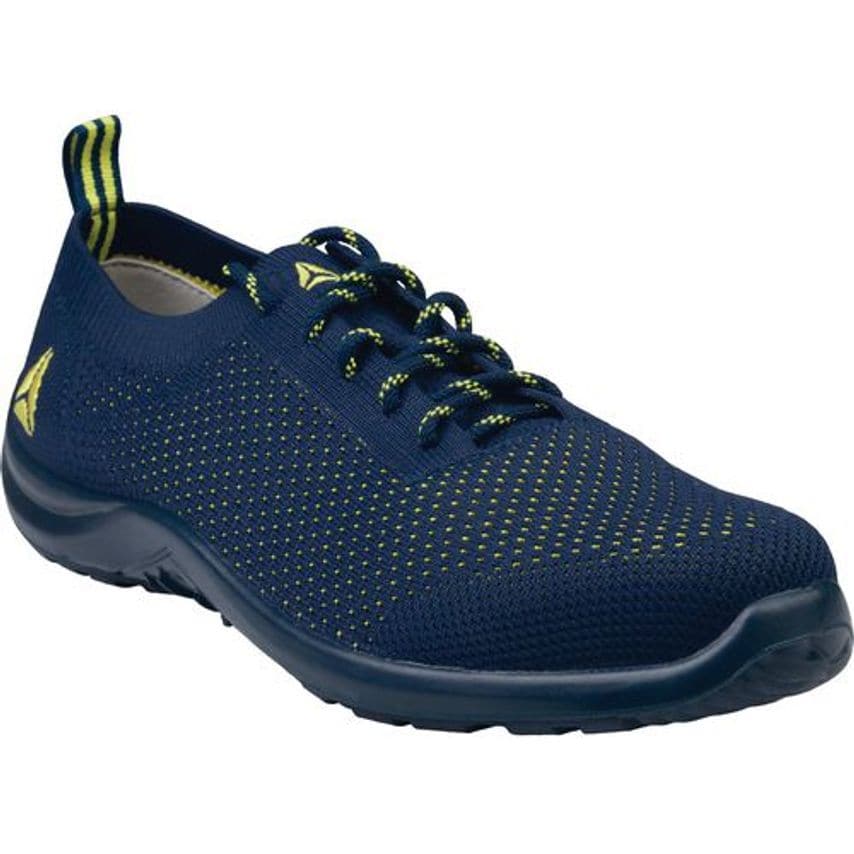 Slingsby Blue/Yellow Summer S1p SRC Safety Trainers (Size 8)