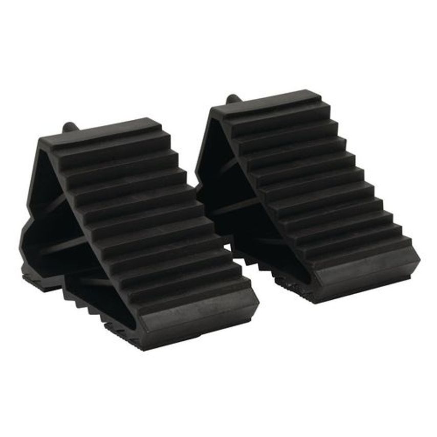 Rubber Wheel Chocks - Set of 2