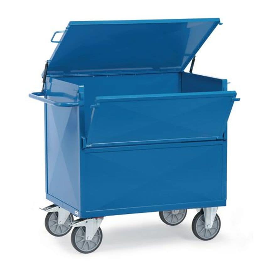 Slingsby Fetra Heavy Duty Steel Container Trucks - Platform L x W - 1200 x 800mm