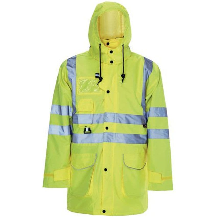 Slingsby HI Vis 5 In 1 Parka Jacket - Large